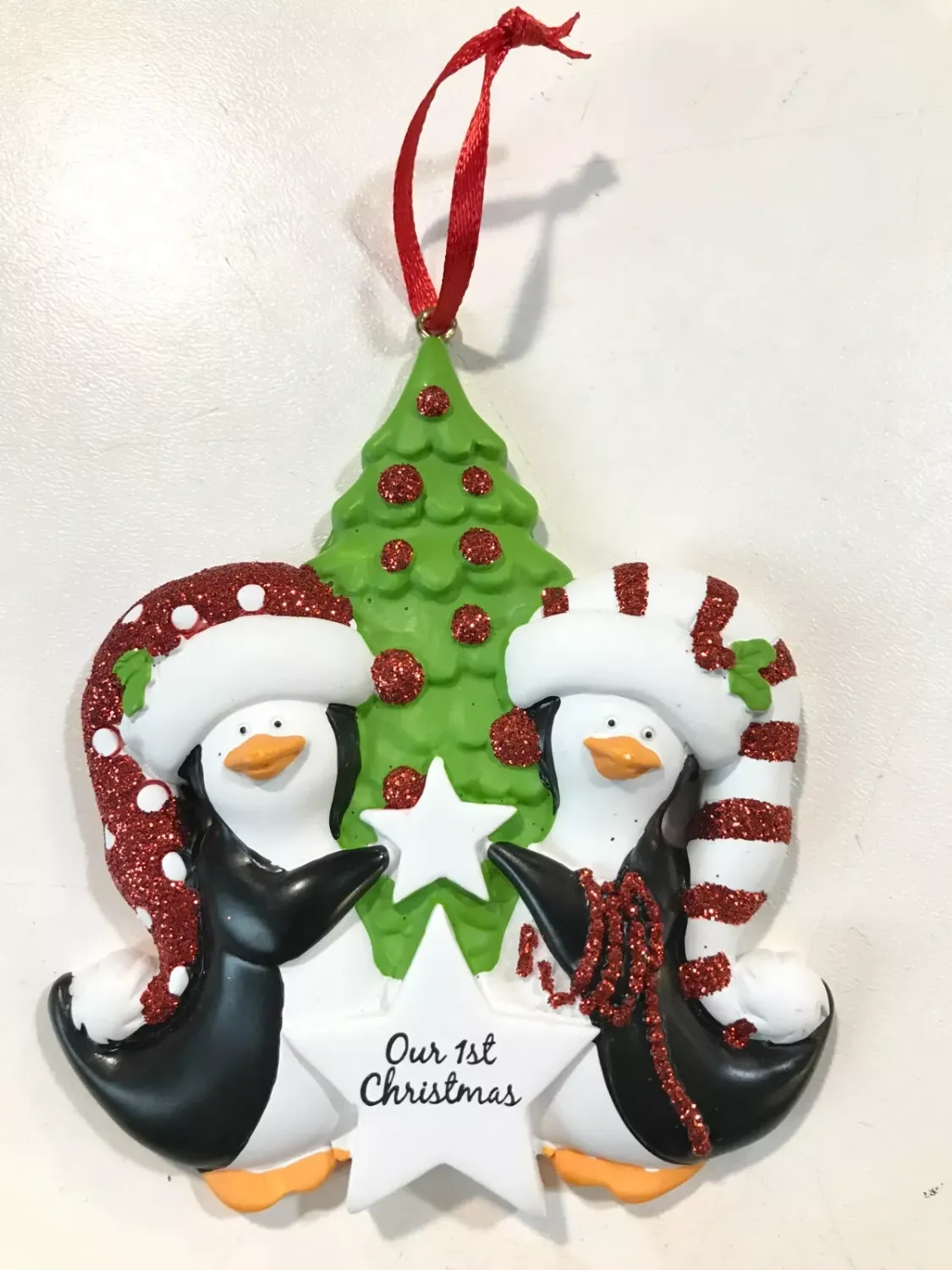 Our First Christmas hanging tree decoration HH26