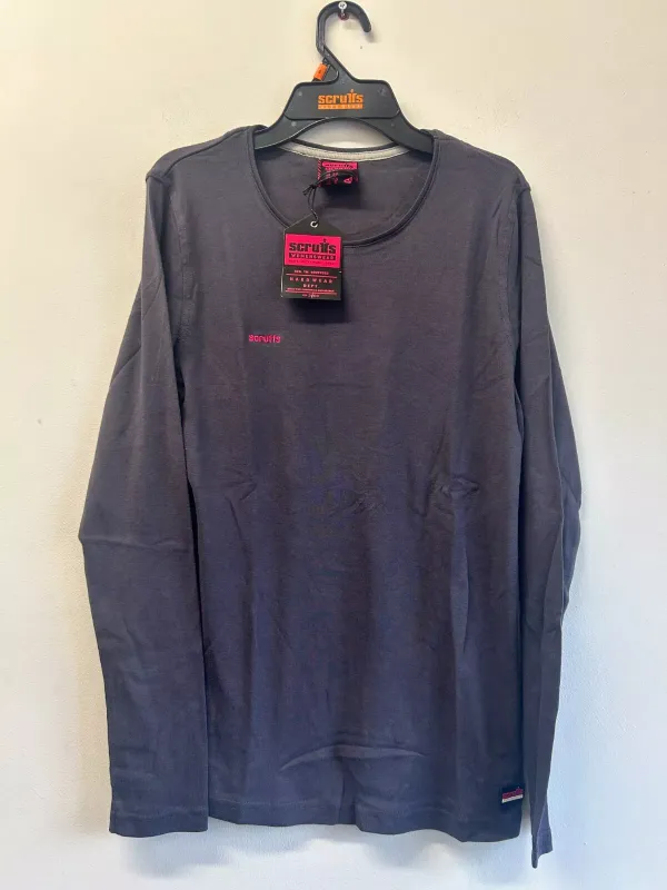 Scruffs Hard wear Ladies Work Tops Long Sleeved Graphite