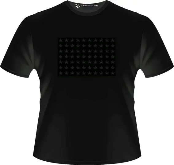 TQ Hemp Light up T-shirt Flash wear