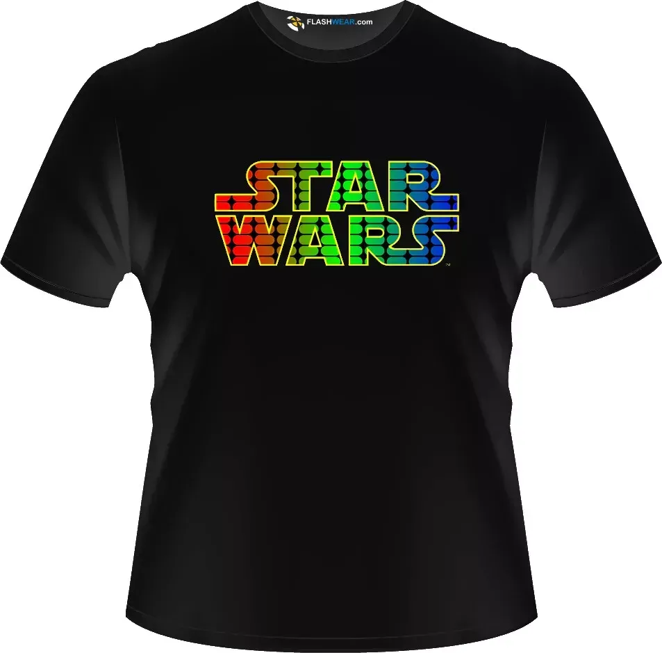 Star Wars Light up T-shirt Flash wear