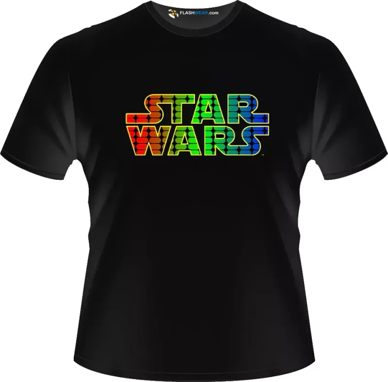 Star Wars Light up T-shirt Flash wear