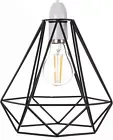Frideko Ceiling Light Fittings Black Wire Basket 18 x 18cm - BOY28F4C3Z