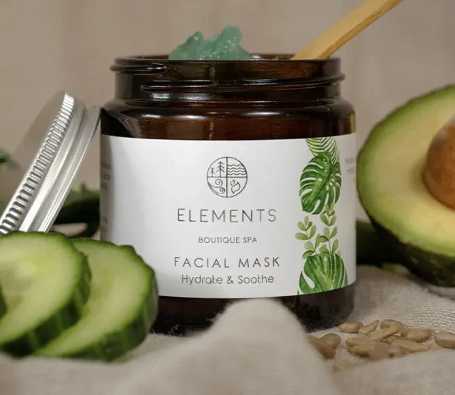 Elements Boutique Spa facial Mask Hydrate & Soothe