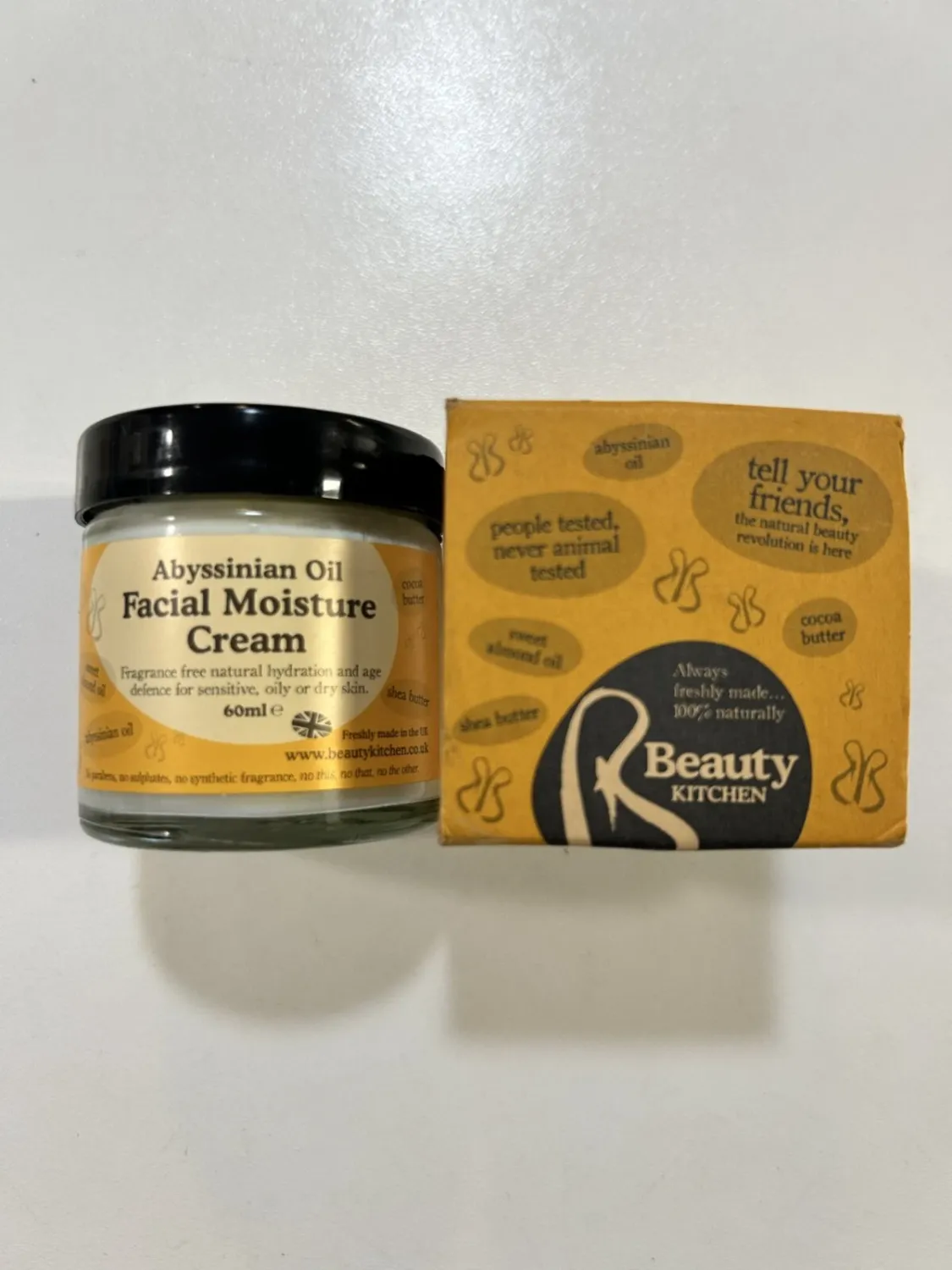 Beauty Kitchen Facial Moisture Cream Abyssinian Oil 60 ml