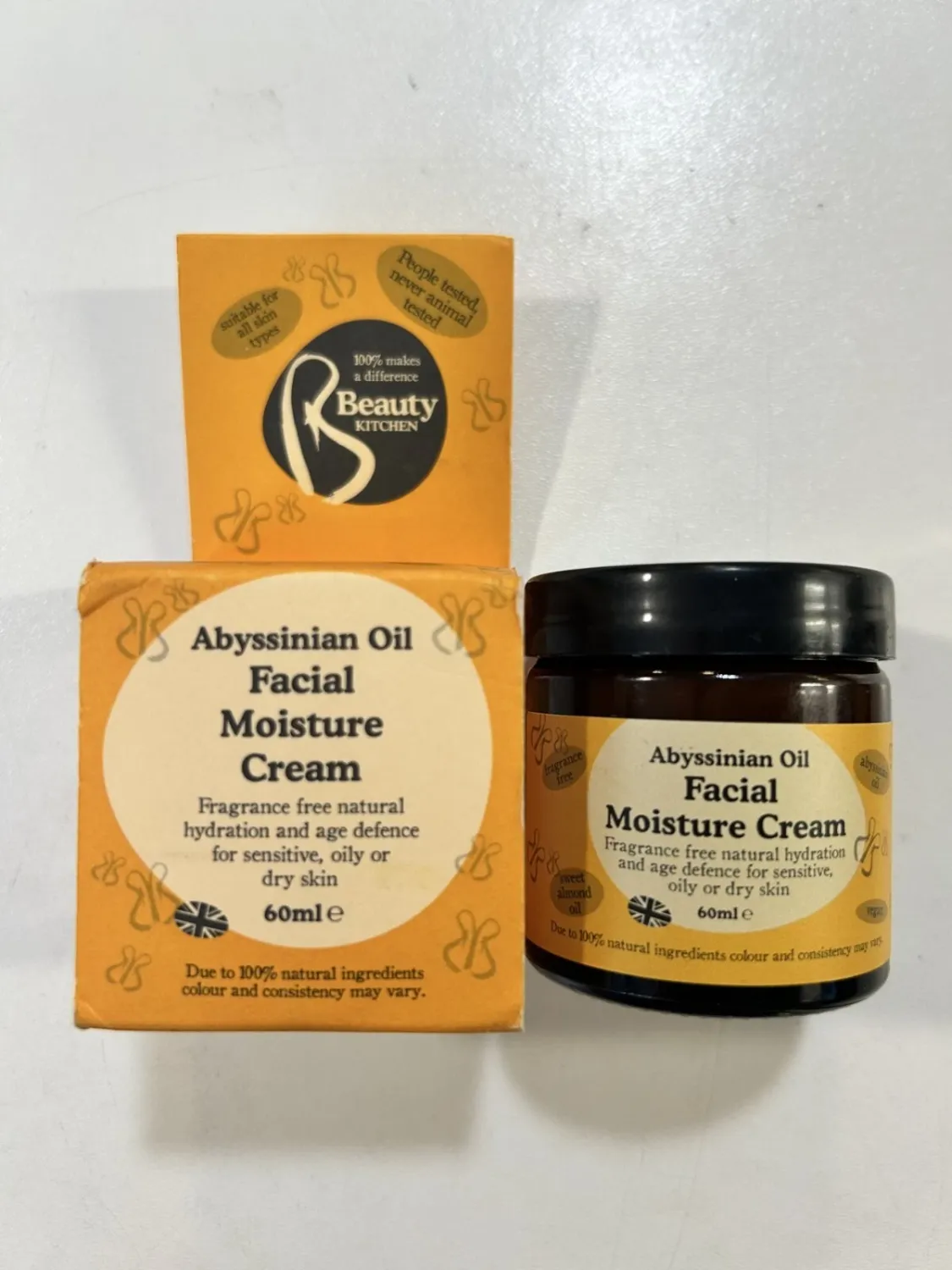 Beauty Kitchen Facial Moisture Cream sweet almond oil 60ml