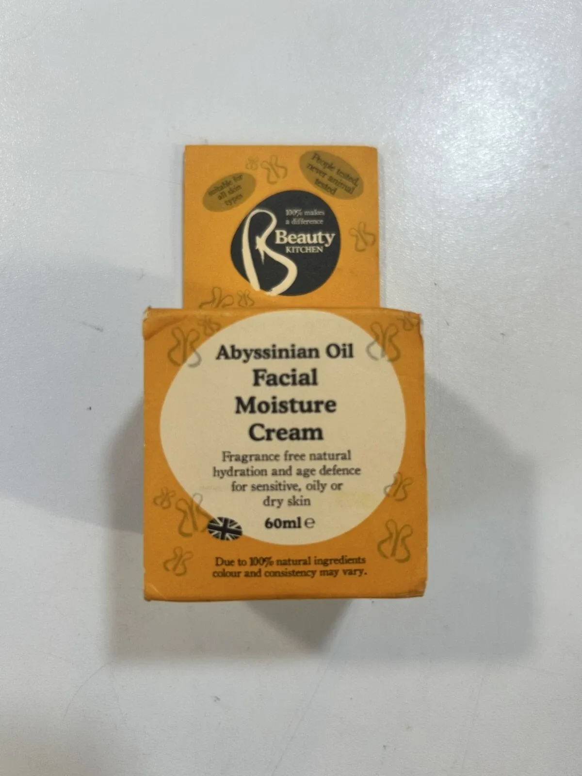 Beauty Kitchen Facial Moisture Cream sweet almond oil 60ml