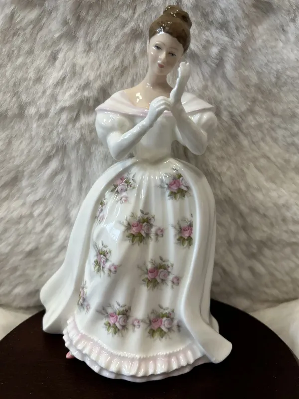 Royal Doulton Miniature Pretty Ladies Figurines Summer Rose