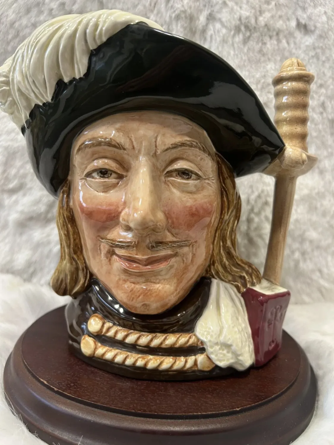 Royal Doulton Character Jug - Aramis (One of the three musketeers)