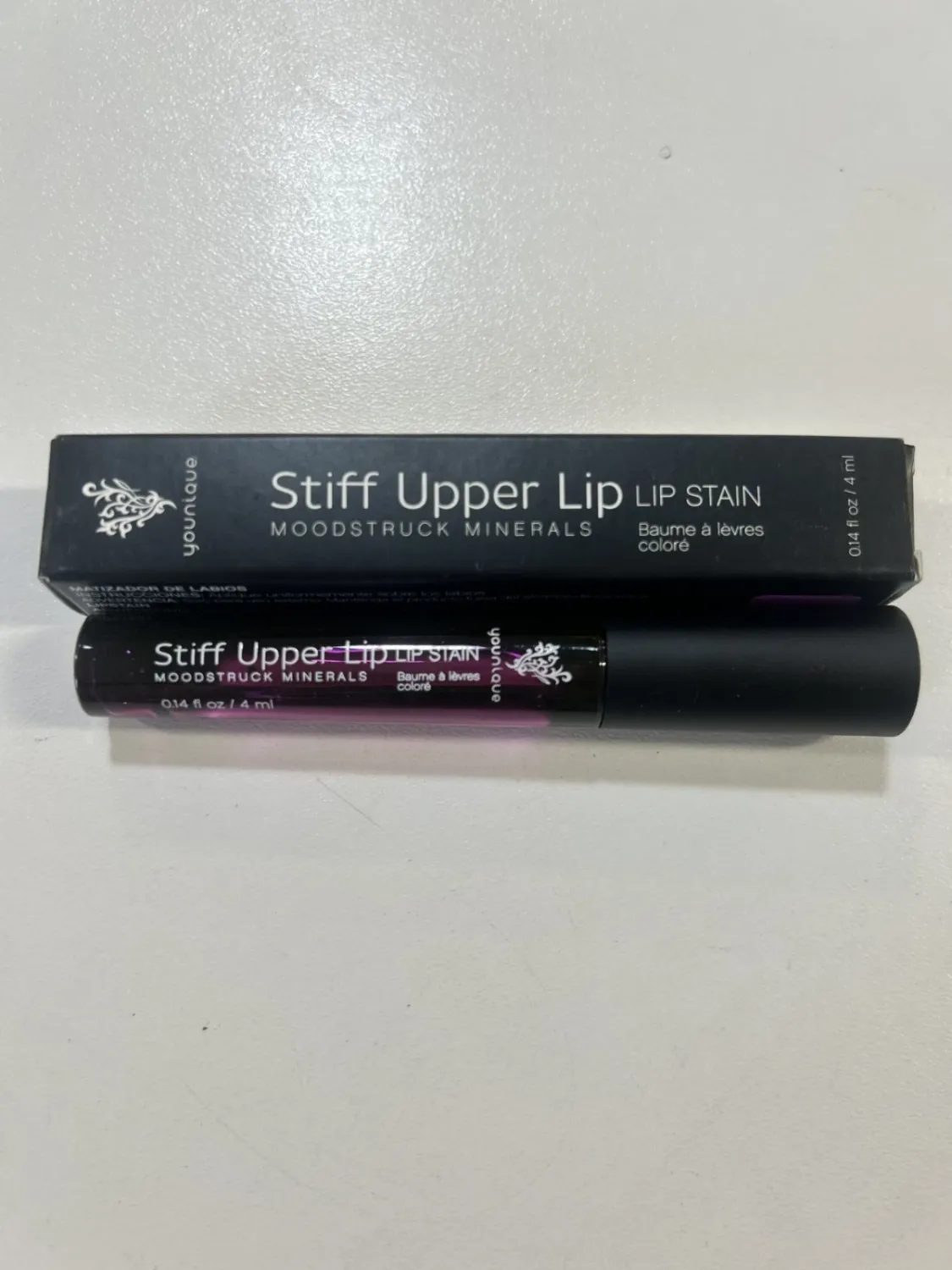 younique stiff upper lip lip stain mood struck minerals  Serendipitous