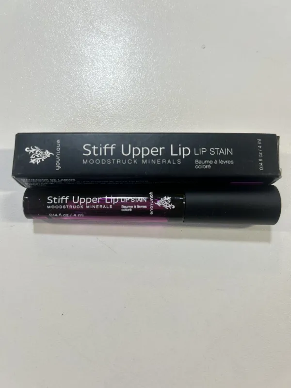 younique stiff upper lip lip stain mood struck minerals  Serendipitous