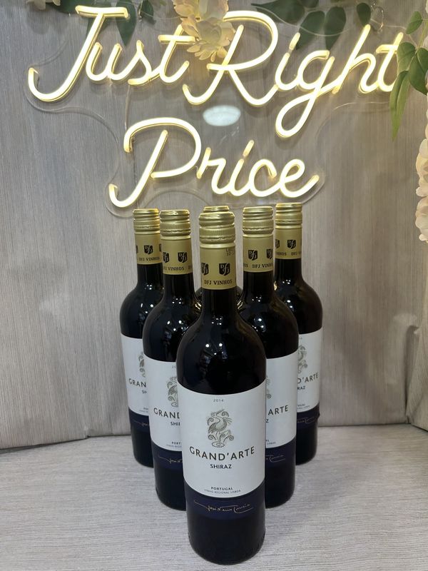 Grand'Arte Shiraz 2014 - Box of 6 - Saving of £9.00