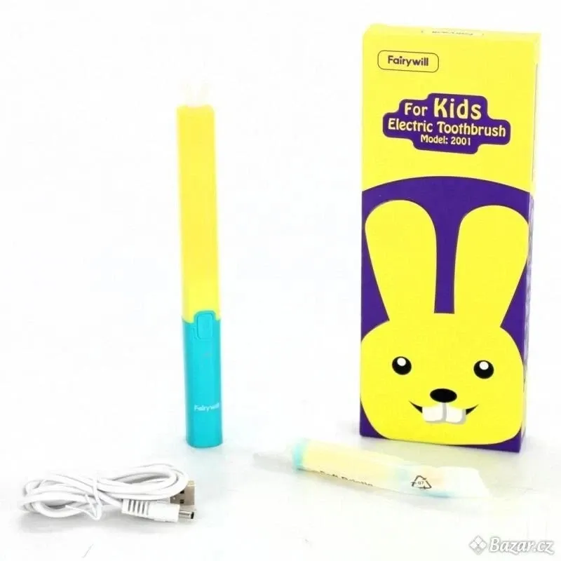 Fairywill Kids Sonic Electronic Toothbrush FW-2001. Make Cleaning Teeth Fun!