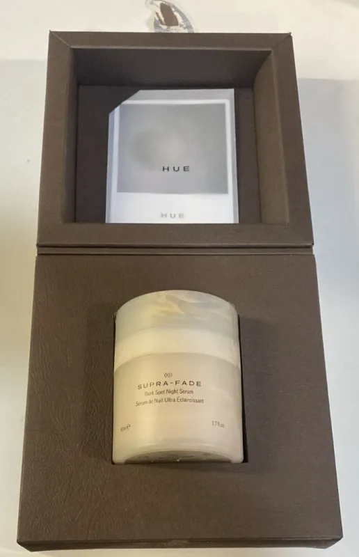 HUE SUPRA-FADE Dark Spot Night Serum 50ml | Vegan | Fragrance-Free 001