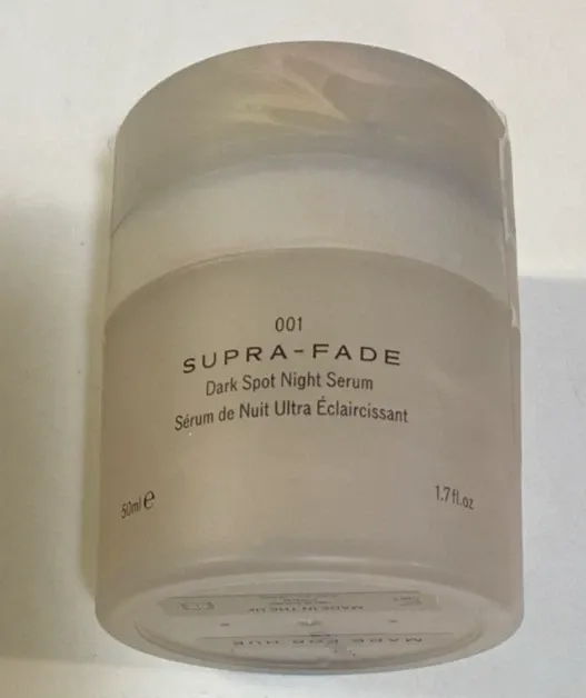 HUE SUPRA-FADE Dark Spot Night Serum 50ml | Vegan | Fragrance-Free 001