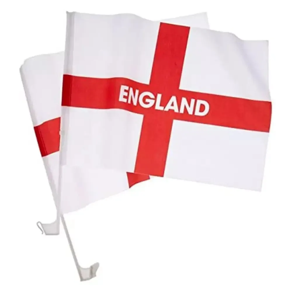 England Car FlagsX6 for Car Window Door Women's Rugby Sports Events !!! X6 !!!