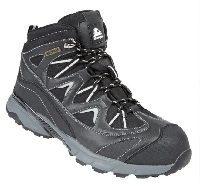 Himalayan 5222 black waterproof safety hiker boot - UK Size 12