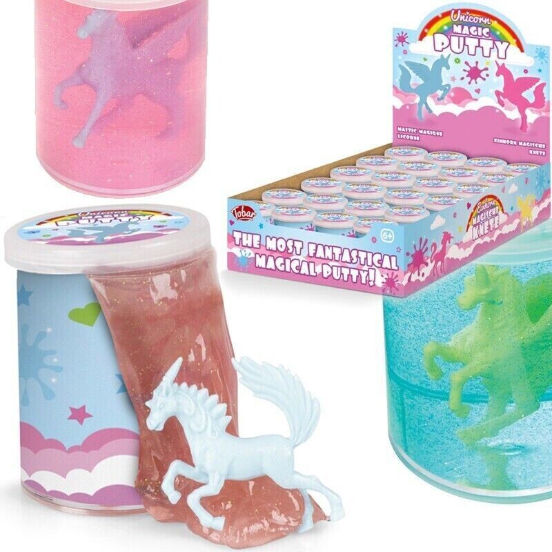 x24 Unicorn Figure - Magic Putty Tobar