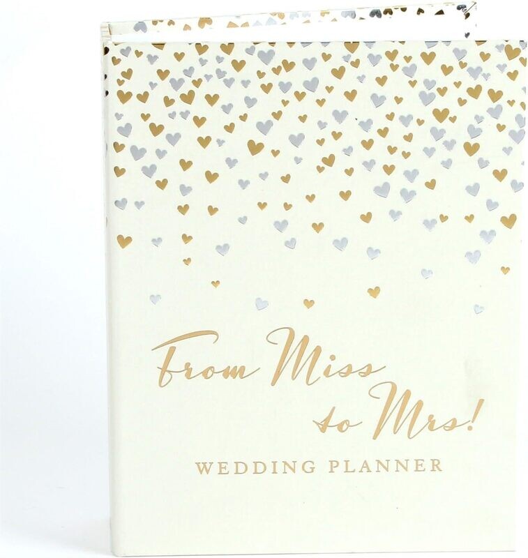 Amore Little Hearts Wedding Planner with 6 Dividers