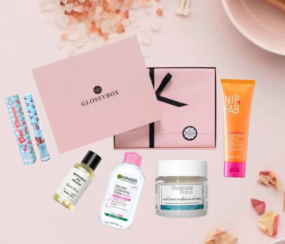 GLOSSYBOX Gift Variety Box save on 5 Top Brands Lip, Skin, Hair and body in 1!