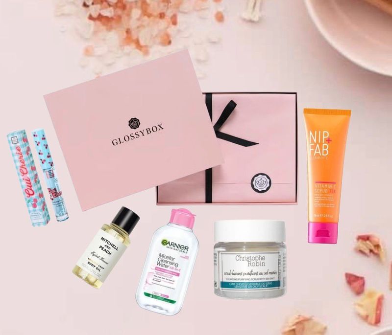 GLOSSYBOX Gift Variety Box save on 5 Top Brands Lip, Skin, Hair and body in 1!