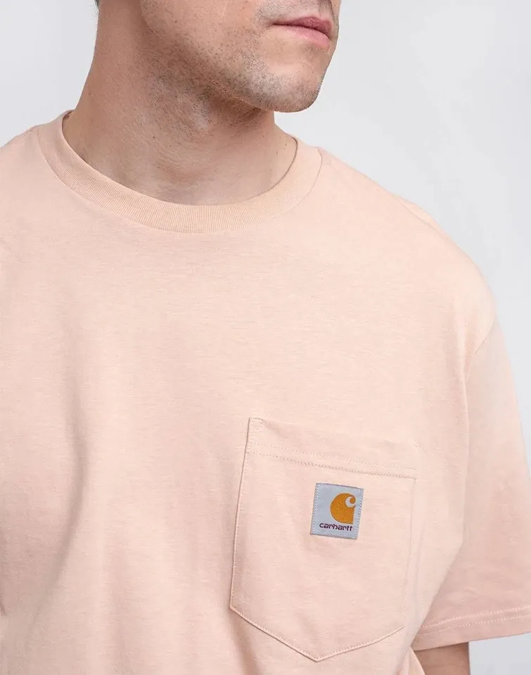 Carhartt WIP Pocket T-Shirt in Air Pink XL *EL214