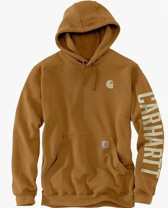 Carhartt rain defender loose fit midweight logo sleeve graphic sweatshirt TS5940