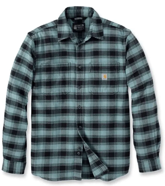 Carhartt Rugged Flex Relaxed Fit Midweight Flannel LS Size:  Large 50