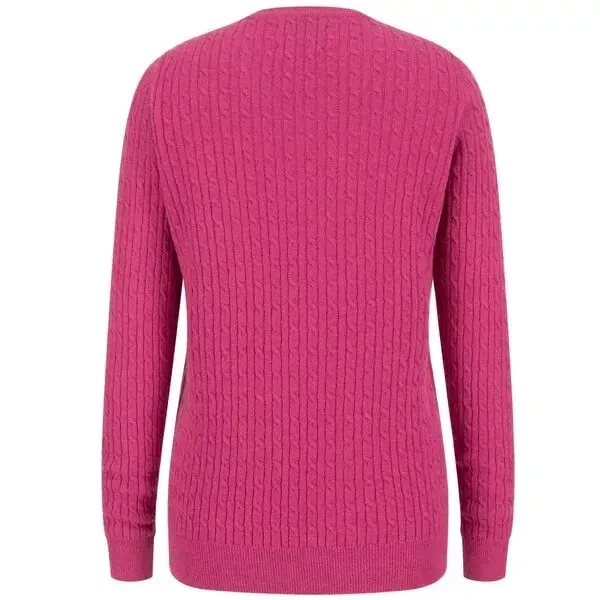 Hoggs of Fife Lauder Cable Pullover ladies, country lifestyle fashion 12-14