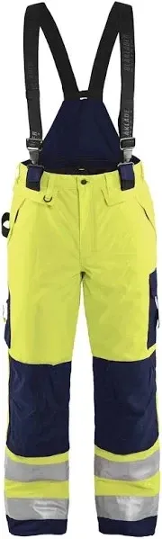 Blaklader 1885 High Vis Winter Trousers Waterproof Windproof Quilt Lined EL215