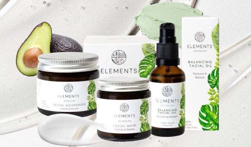 Elements Skincare Bundle - Boutique Facial Mask / Face Moisturizer / Facial Oil All 3 For Less