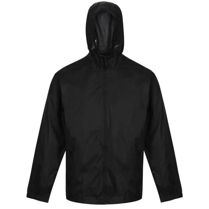 REGATTA PRO PACK AWAY JACKET BLACK 2XL *EL247