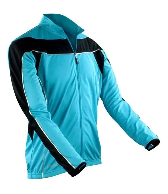 Spiro Zip Neck Performance Cycle Top - SR188M *BC18