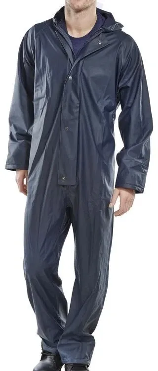 Super B-Dri Weatherproof Coveralls Navy / Olive  *EL237