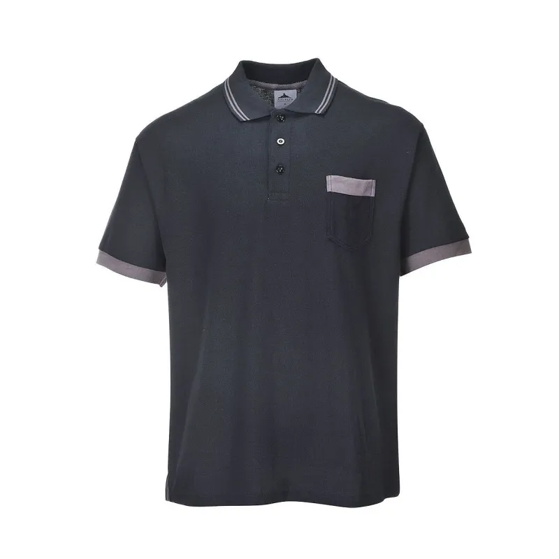 Portwest TX20 Texo Contrast Polo Shirt XS 36"Chest *BC18