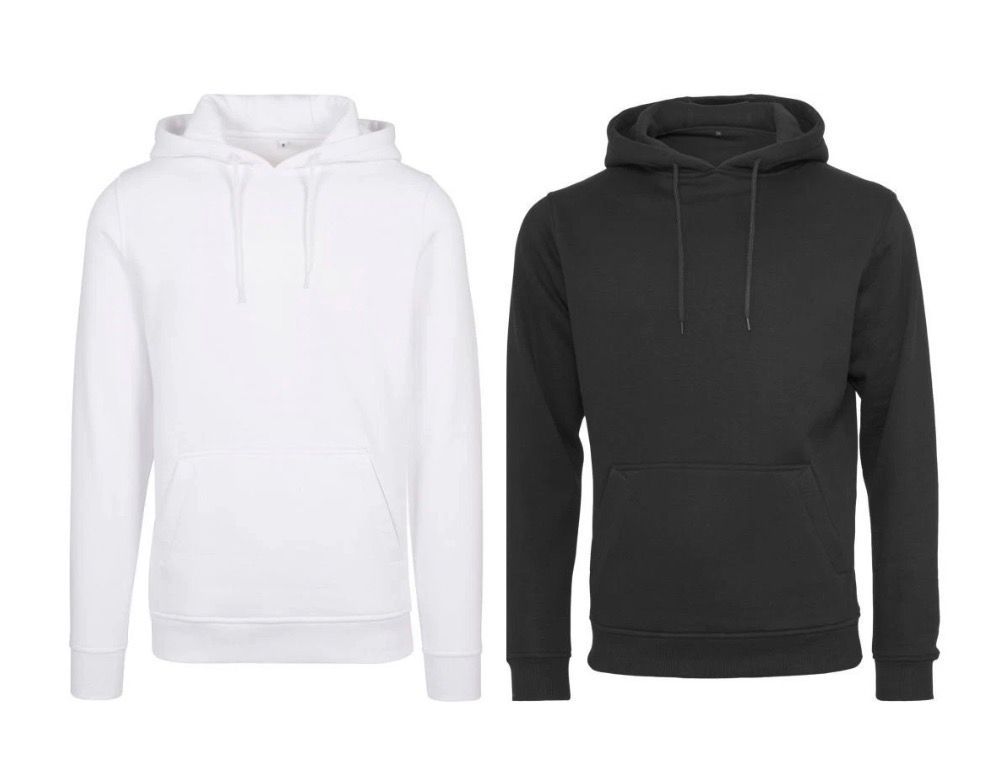 build your brand by011 heavy hoodie black or White *BC
