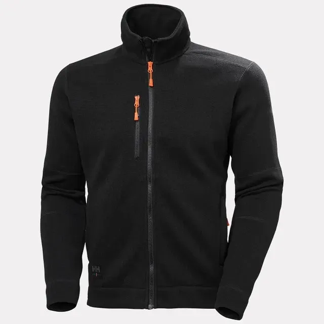 Helly Hansen Kensington Knit Fleece Jacket - #72250 990 black noir *EL180