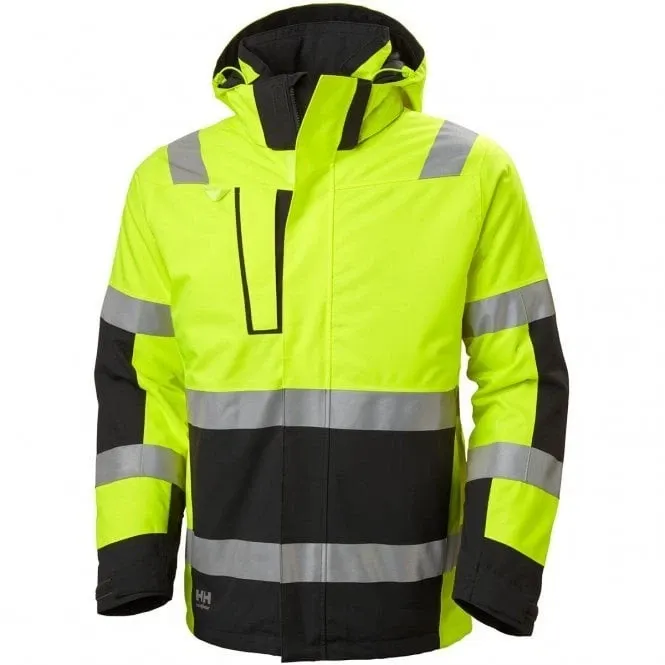 Helly Hansen Alna 2.0 Winter Work Jacket 2XL – Yellow Hi‑Vis (71392) *H1