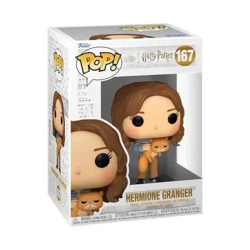 Hermione Granger With Crookshanks Funko Pop! Harry Potter - Vinyl Figure #167