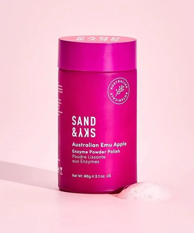 Sand & Sky Australian Emu Apple Enzyme Powder Polish 60G x2 while stocks last!!
