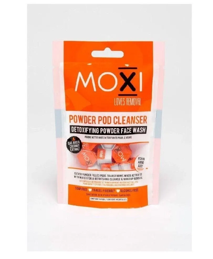 Moxi Loves x3 Power Pod Cleanser Packs Ideal for Travel 10+ Per Pack EL189