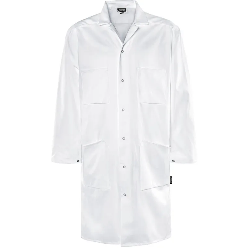 Fristads Cotton Coat / Food cow gown 48"Chest - 103 P92 - (White) *EL235