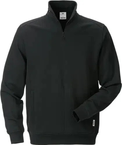 Fristads 114140 Half zip sweatshirt Black Large 48 Fristads 114140 Half zip sweatshirt Black Large 48"C *BL2