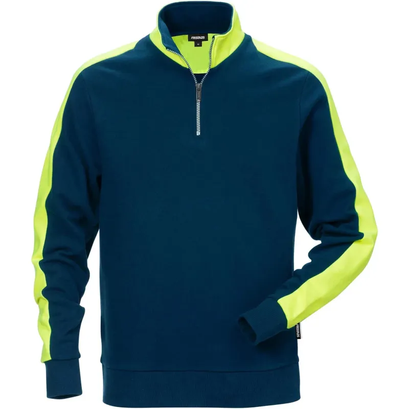 Fristads 111263 Half-Zip Sweatshirt - 7449 RTS Small 40"Chest *F4