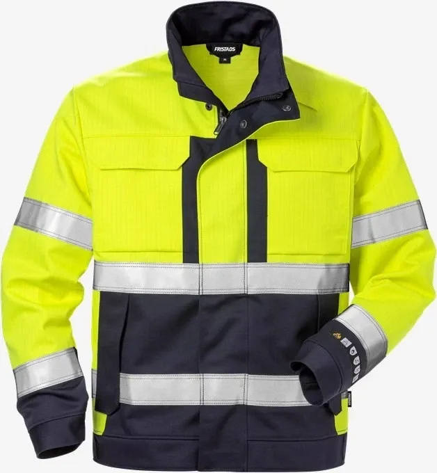 Fristads 125938 Flame high vis jacket class 3 4584 X Large 48 Fristads 125938 Flame high vis jacket class 3 4584 X Large 48" Chest *F4