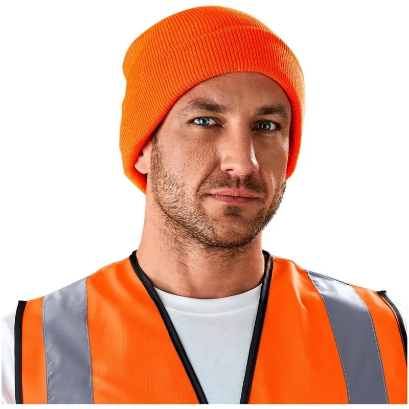 Fristads 117227 Basic Beanie Hat Bright orange *EL76