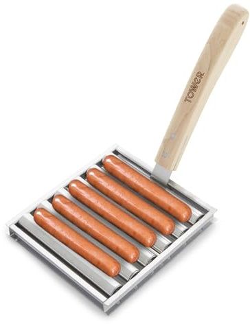 HotDog Roller - Wooden handle By Tower HotDog Roller - Wooden handle By Tower