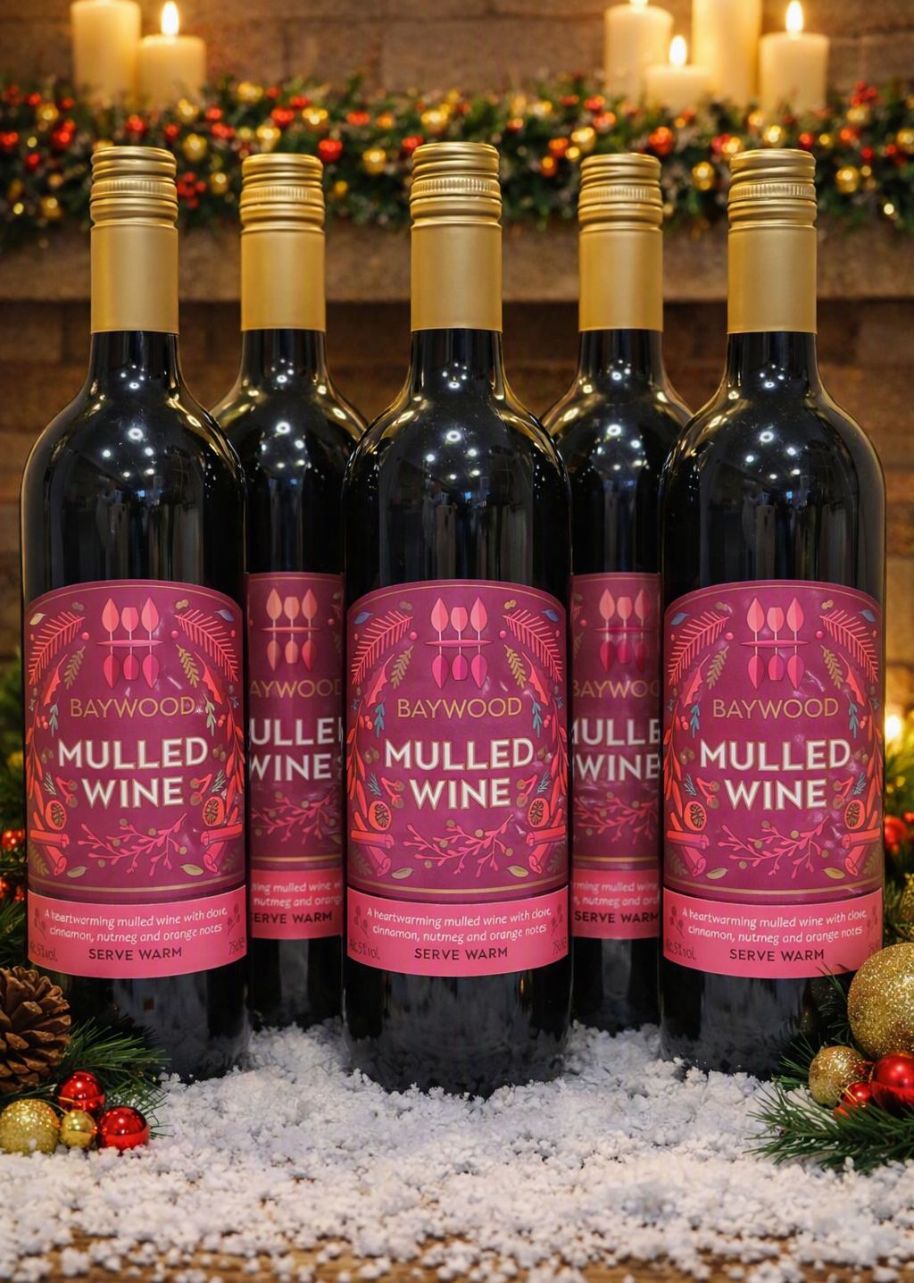 Baywood Mulled Wine x 6 bottles 75cl