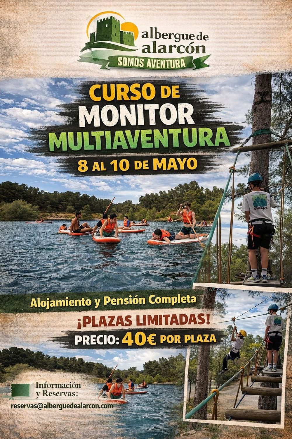 Curso monitor multiaventura 8-10 mayo 2026