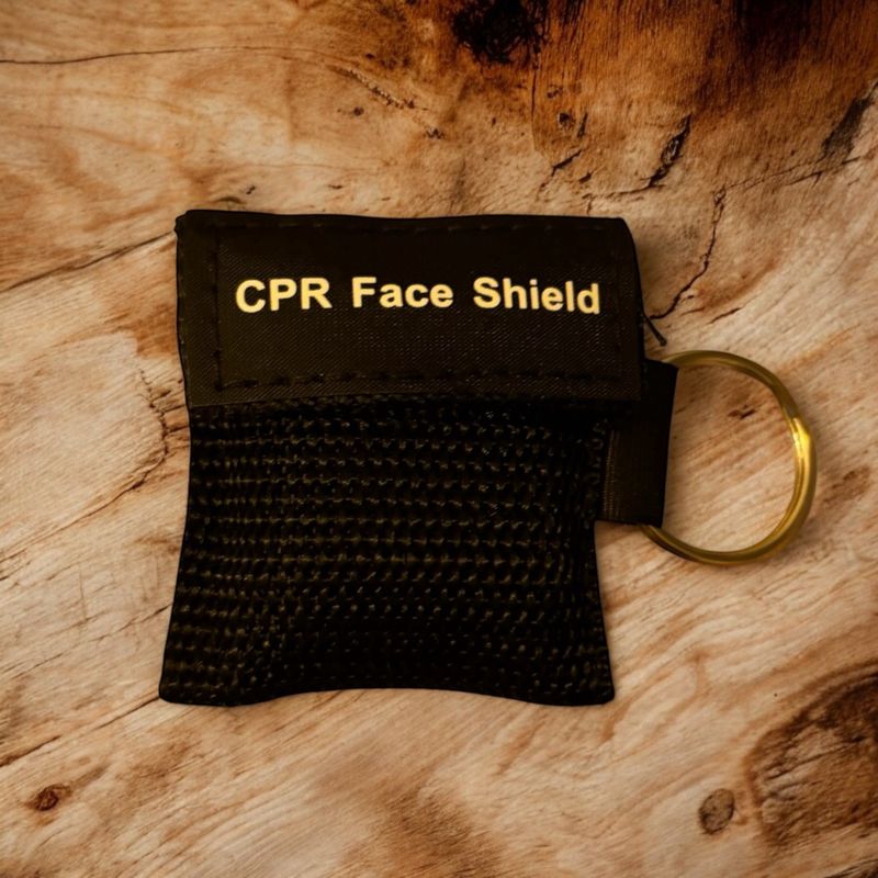 CPR Face Shield Zwart
