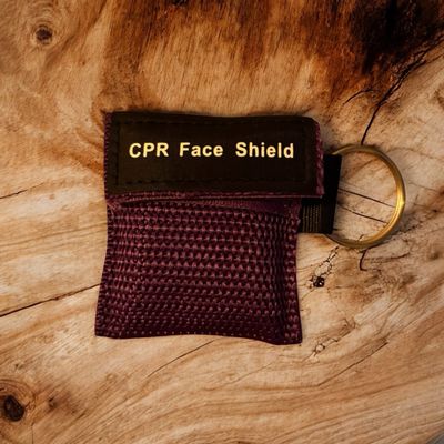 CPR Face Shield Paars